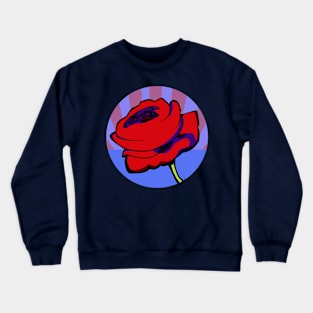 Red Rose Crewneck Sweatshirt